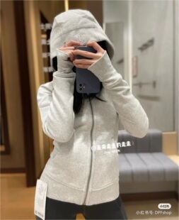 Full Scuba Zip Hoodie 连帽加绒保暖外套 现货 经典 lululemon