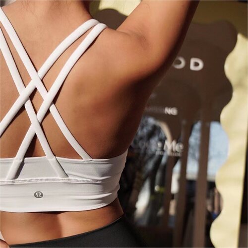现货 lululemon Energy LongLine Bra 加长瑜伽运动内衣 含胸垫