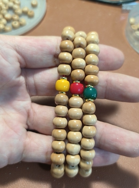 草菩提手串 27珠单圈草珠子手串