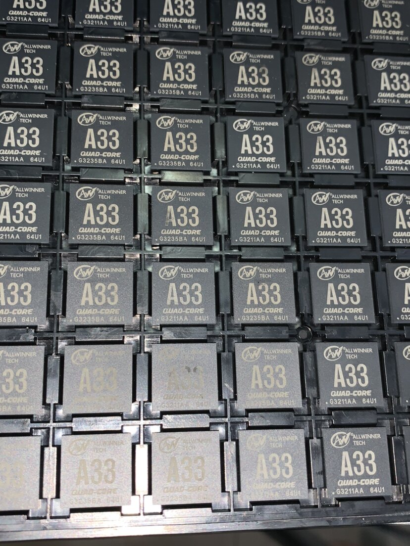 全志 A33 平板电脑CPU芯片 四核处理器 A33  BGA原装现货