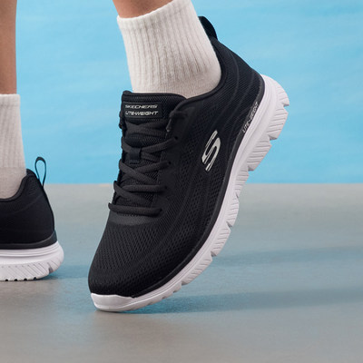 2025新款斯凯奇男鞋 低帮网面透气跑步鞋 轻便休闲运动鞋8790345