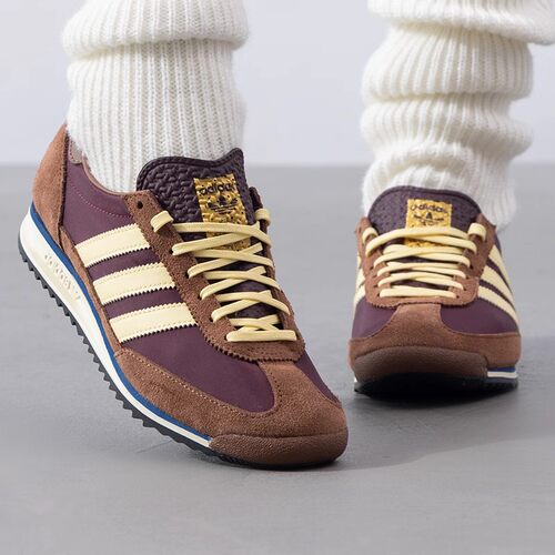 正品Adidas三叶草女鞋运动休闲鞋SL 72 OG W低帮潮流德训鞋IE3425