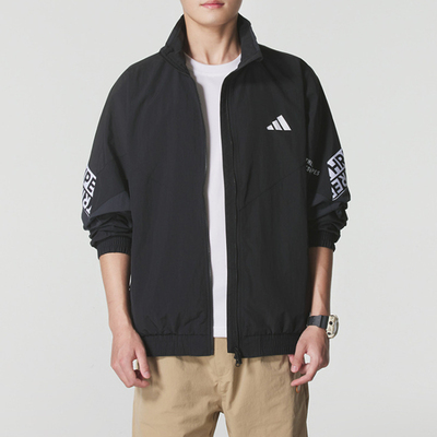 2025新款阿迪达斯男装外套WORD WOVEN JKT梭织防风衣运动服KA1264