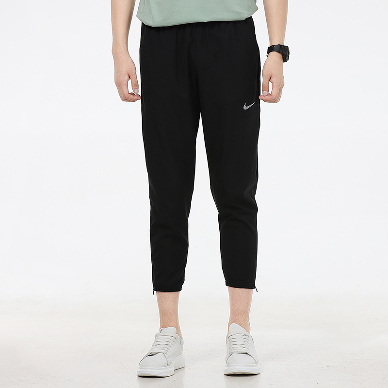 商场同款 正品NIKE耐克男子运动裤 涤纶速干跑步九分裤DD4895-010