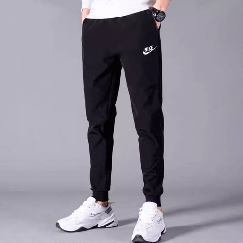 专柜正品NIKE耐克男裤纯棉针织透气运动裤修身小脚休闲长裤FQ4331