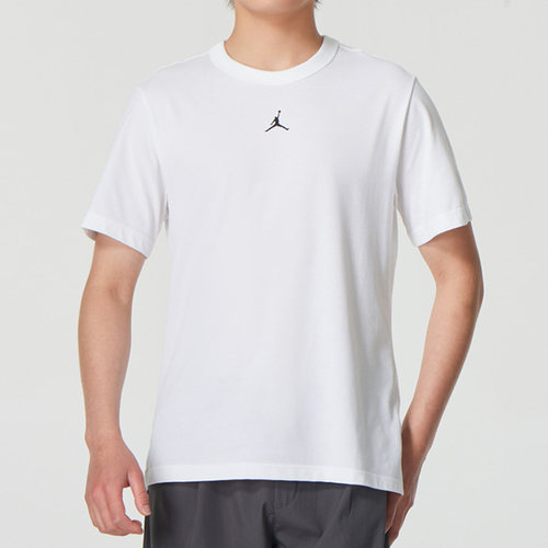 2025新款耐克男装圆领短袖T恤 AJ小LOGO纯色篮球休闲运动服FN5830