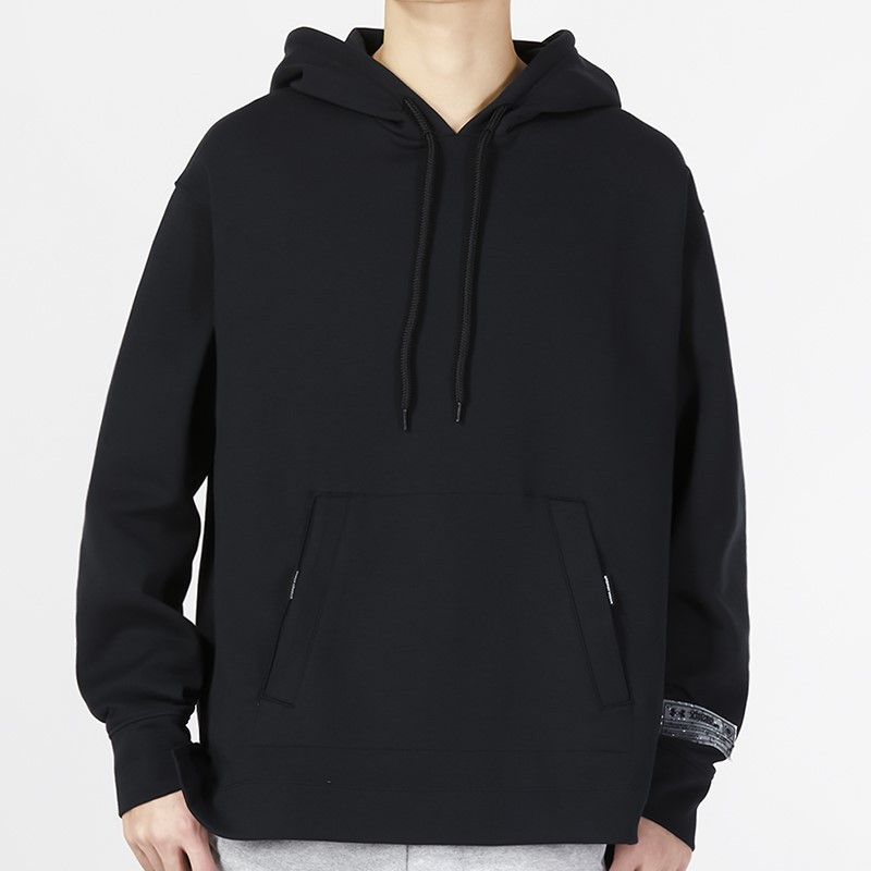 正品UA安德玛男士连帽卫衣 学生运动服休闲套头衫1377173-001-100