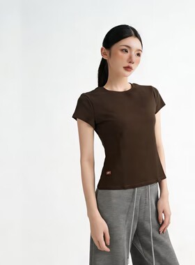 【恩佳专属】MY纯色圆领短袖c06c82