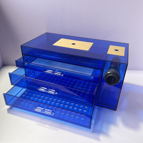 亚克力滤网不锈钢干湿分离盒