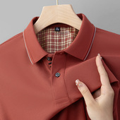 夏季 新款 刺绣翻领T恤大码 高档纯棉男士 男装 POLO衫 百搭半袖 短袖