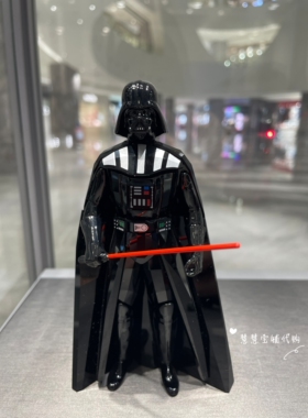 代购SWAROVSKI施华洛世奇星球大战黑武士达斯维达5379499水晶摆件