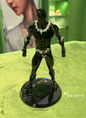 代购SWAROVSKI施华洛世奇漫威黑豹5645683水晶摆件