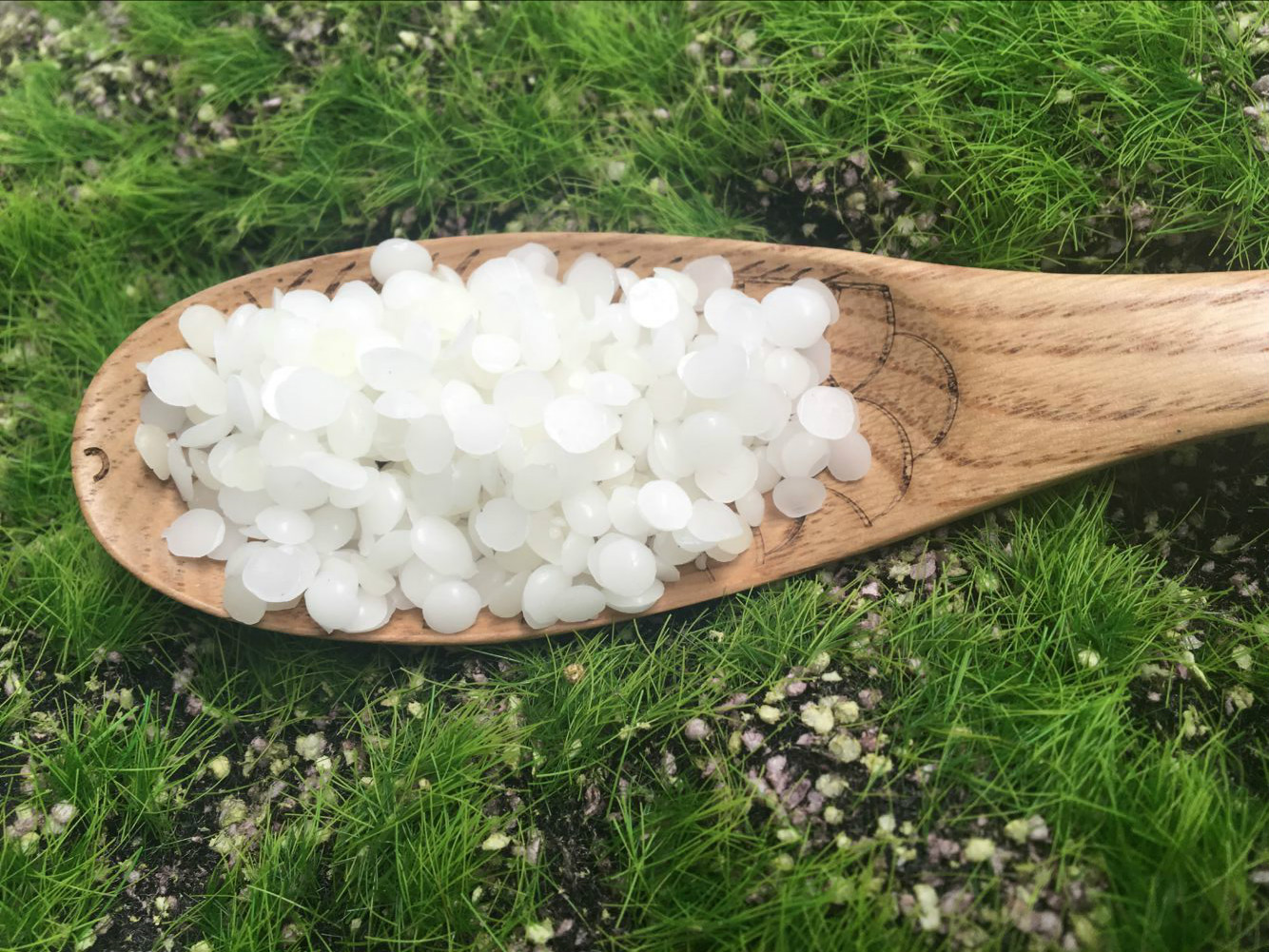 天然白蜂蜡粒 蜜蜡 唇膏 口红 颗粒100g护肤原料