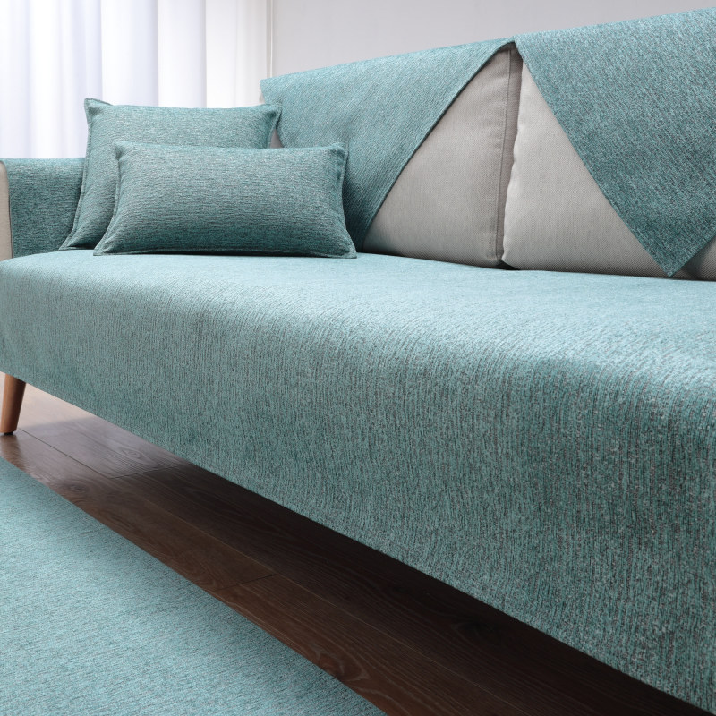 高档雪尼尔北欧简约沙发垫坐垫四季通用座垫子套罩靠背盖布沙发巾,居家布艺,沙发垫,淘宝优惠券,粉丝福利购,淘宝优惠卷