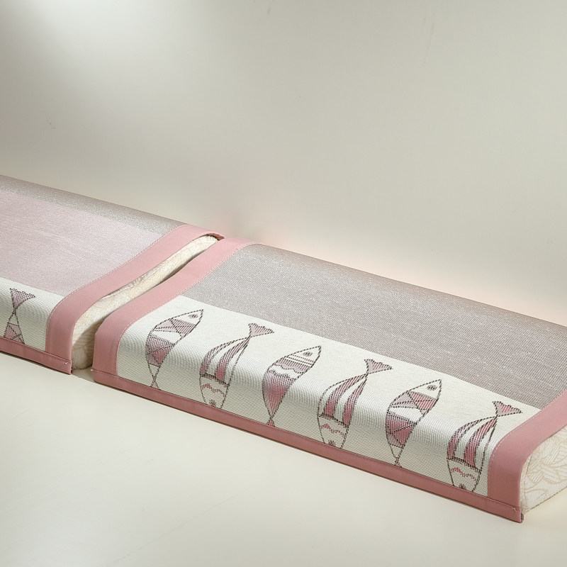 枕巾夏季冰丝枕席凉席枕片枕头套成人儿童透气枕套乳胶枕枕头盖巾