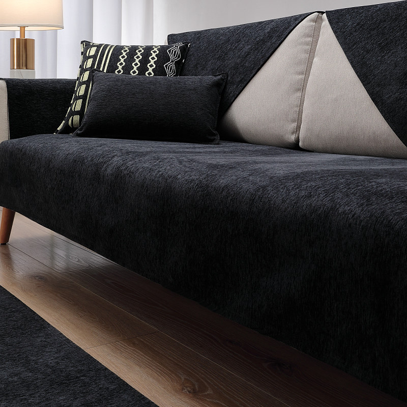 黑色真皮沙发垫坐垫沙发套罩四季通用型沙发盖布盖巾三座一贵妃,居家布艺,沙发垫,淘宝优惠券,粉丝福利购,淘宝优惠卷