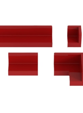 【50G起订】跨境MOC兼容积木4865积木91501国产6231折形板15207