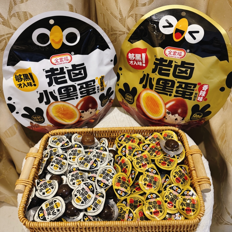 全家福老卤小黑蛋即食卤蛋鹌鹑蛋