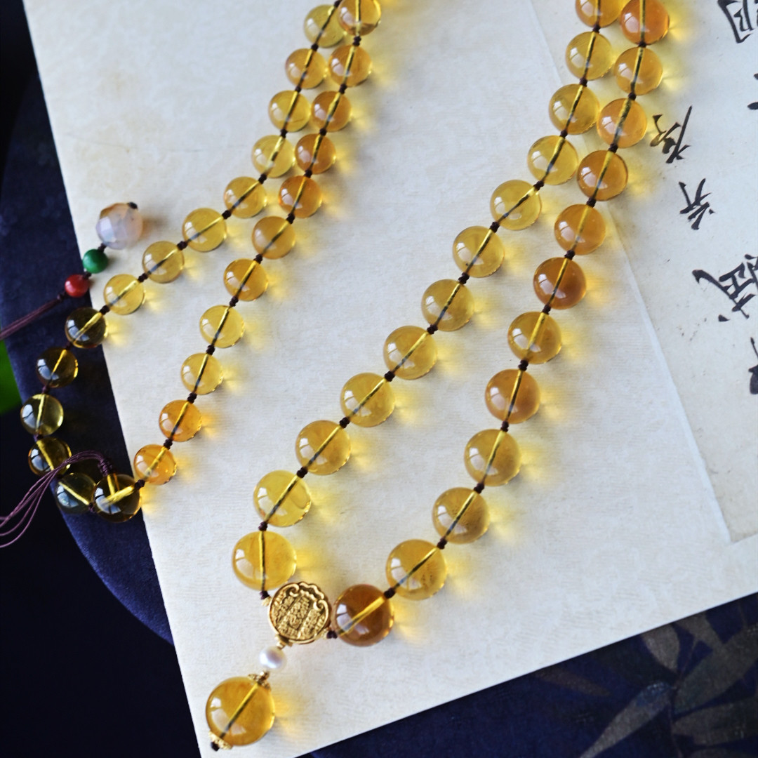 一斤钻戒 天然无优化的琥珀手链项链 紫外线下有蓝光效应 18K金,珠宝/钻石/翡翠,颈饰,淘宝优惠券,粉丝福利购,淘宝优惠卷