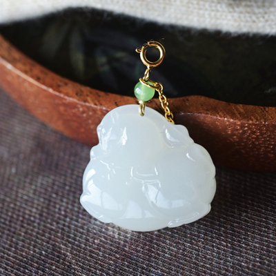 一斤钻戒天然和田白玉