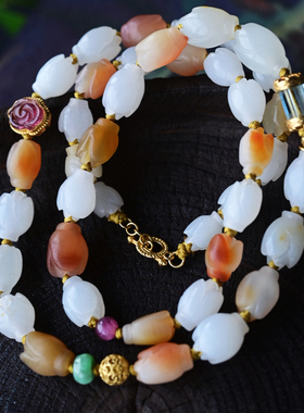 一斤钻戒天然和田玉18K金