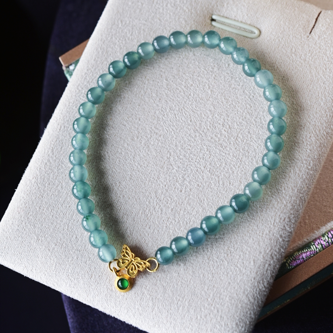 一斤钻戒天然A货翡翠18K金