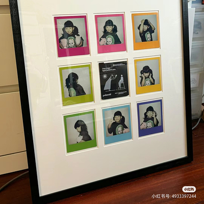 铝合金拍立得宝丽来九宫格相框