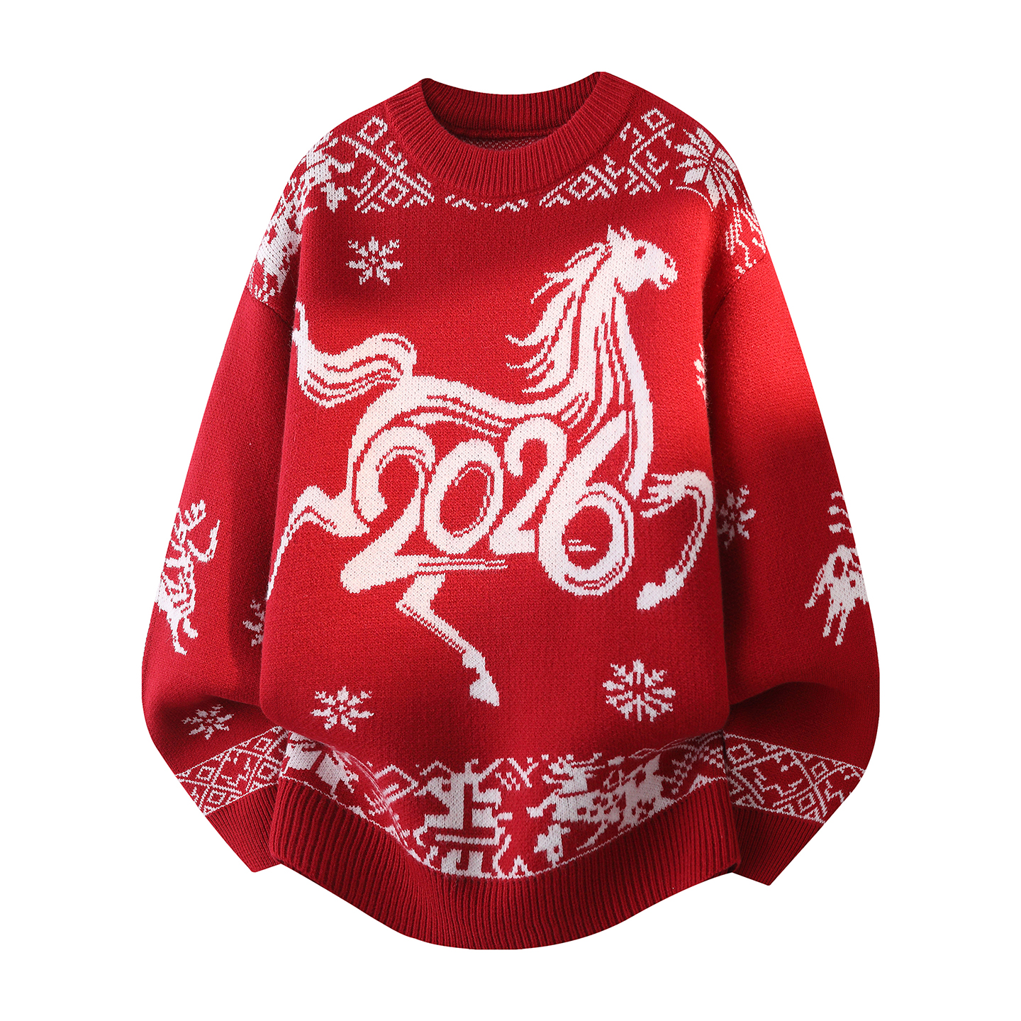 加厚保暖毛衣宽松潮流男生针织衫