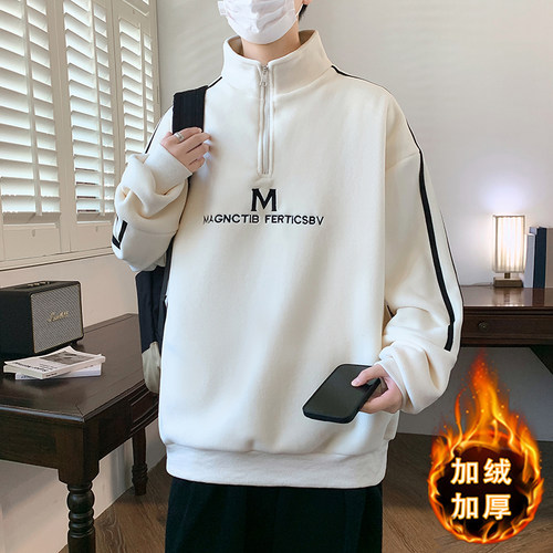 加绒加厚保暖卫衣时尚版型设计