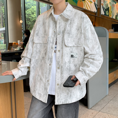 不起球不褪色夹克时尚版型设计