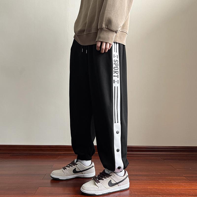 不起球不褪色帅气休闲裤