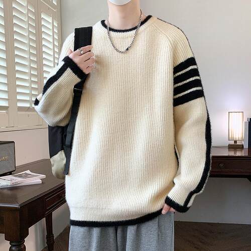 加厚保暖毛衣针织打底衫潮流内搭