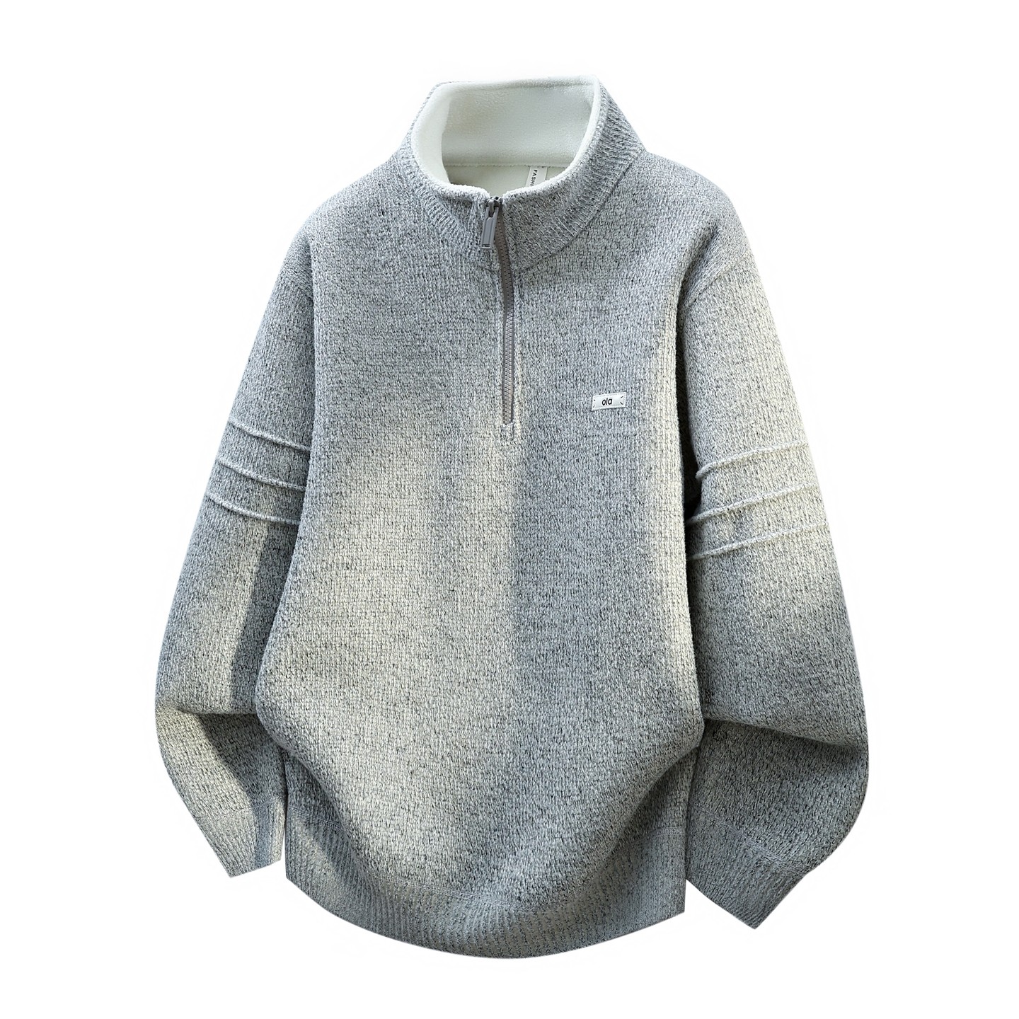 半拉链立领毛衣男生秋冬季新款一体绒青少年加厚针织打底衫上衣服,男装,针织衫/毛衣,淘宝优惠券,粉丝福利购,淘宝优惠卷