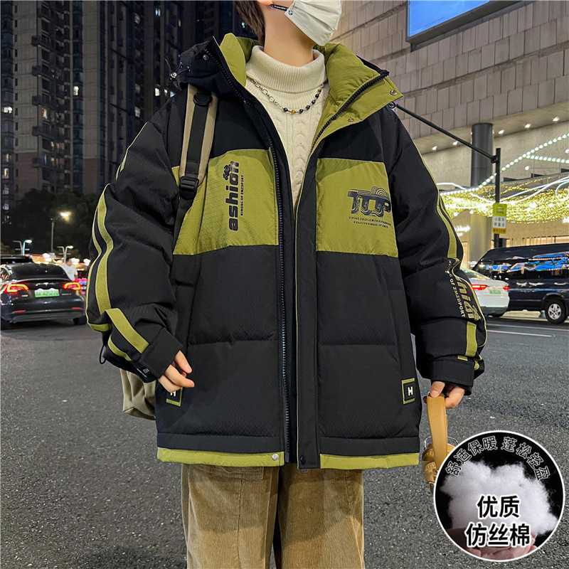 加棉加厚棉衣保暖潮流上衣服