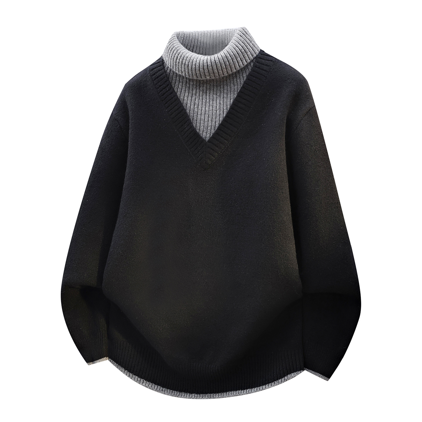 加厚保暖毛衣宽松潮流男生针织衫