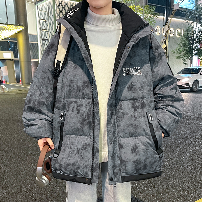 加棉加厚保暖棉衣潮流宽松上衣服