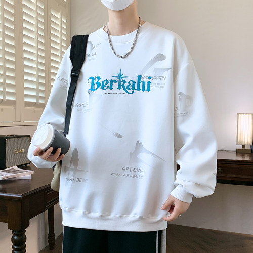 不起球不褪色长袖卫衣男装学生潮