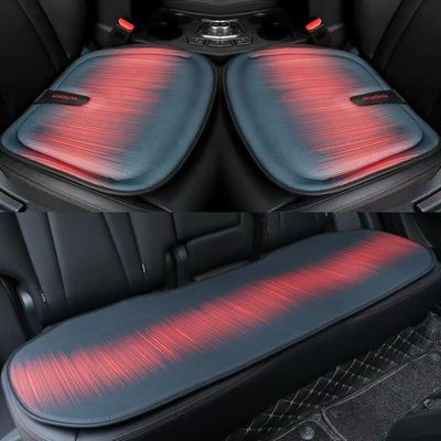 夏季汽车凝胶坐垫三件套记忆棉乳胶四季通用单片透气无靠背座垫