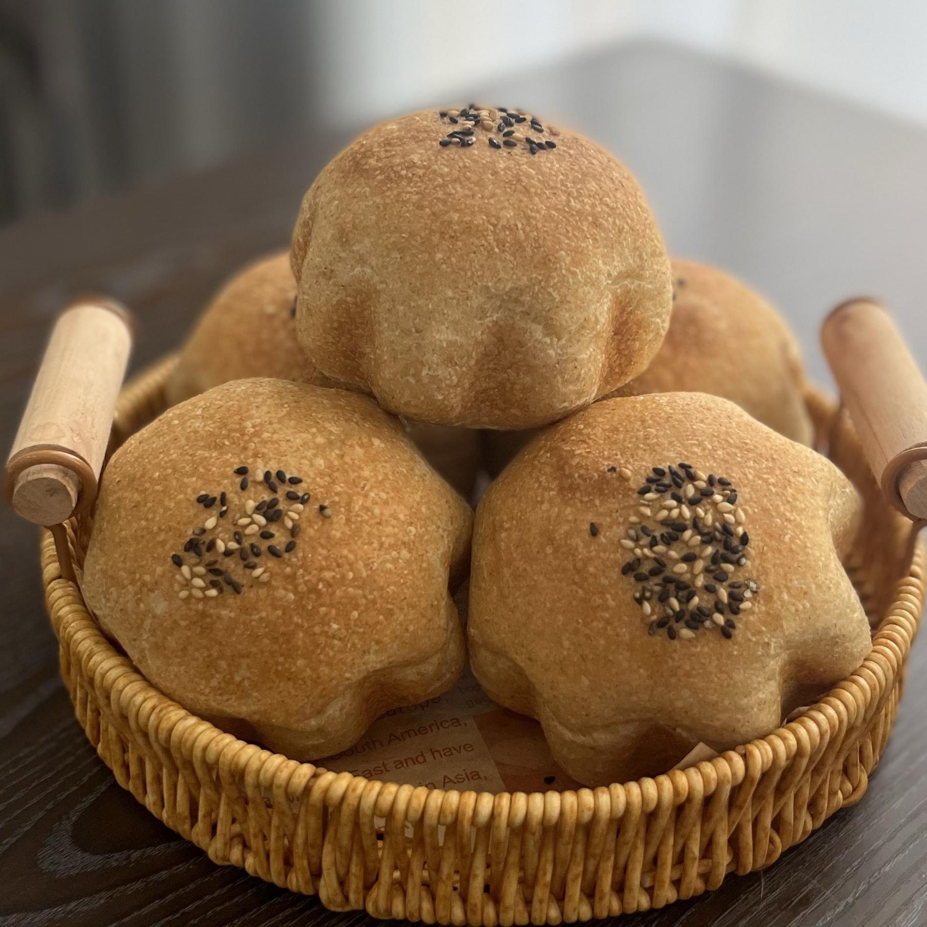 全麦欧包无糖精低脂无油面包