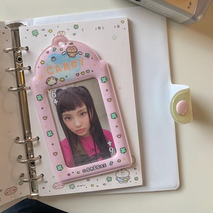 喷嚏士多原创 MyCandy我的糖果PVC卡套 追星三寸小卡拍立得ins