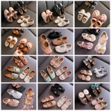 Летние сандалии для принцессы, нескользящие туфли, детская обувь для раннего возраста для кожаной обуви, мягкая подошва