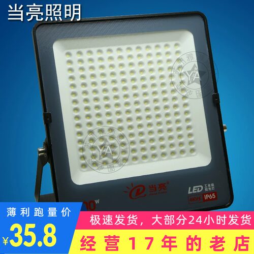 当亮LED大功率防水投光灯