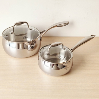 维乐仕316不锈钢一体煮面奶锅