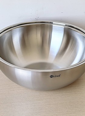 德纳斯30-32cm不锈钢加深盆
