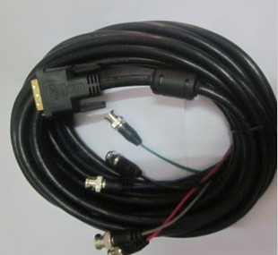 DVI转5BNC小辫子 DVI转色差RGBHV大屏线 DVI线RGB线 DVI转分量5米