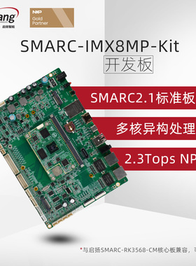 启扬 SMARC 2.1计算模块 NXP i.MX8M Plus 四核Cortex-A53开发板