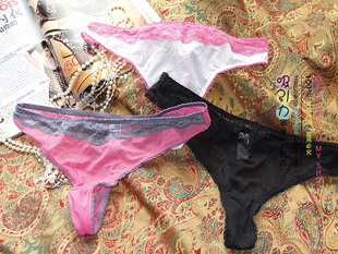 M号 网纱T 美国DK 速干丁字T型裤 BACK性感超薄 Y唐可娜儿 超特