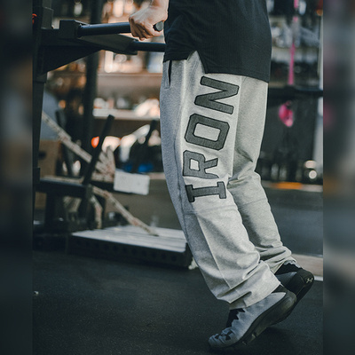 ir环球野兽健身运动男运动长裤