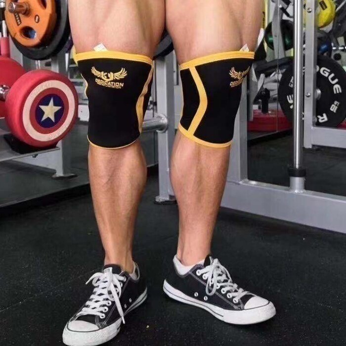 深蹲硬拉膝盖保护套大屌哥同款