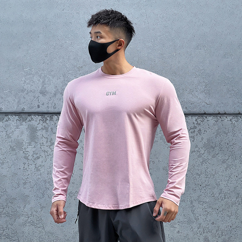 长袖男女棉显身材弹力